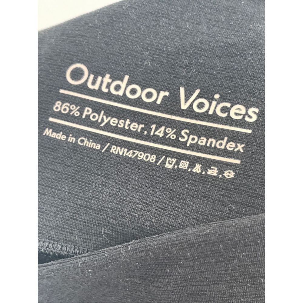 Outdoor Voices Leggings Women Medium Dark Gray High Rise - Picture 10 of 13